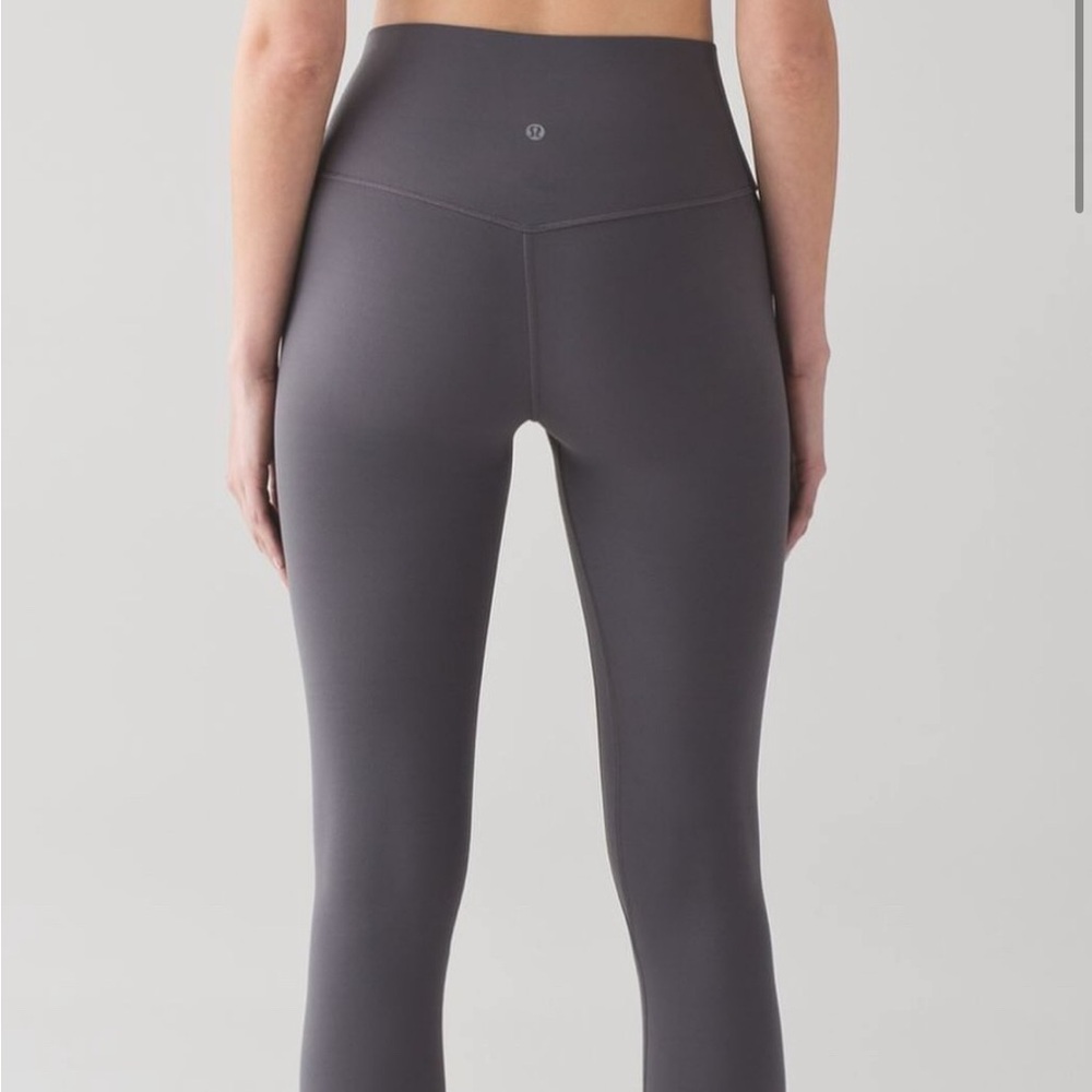 Gray Lululemon Align Leggings 25”